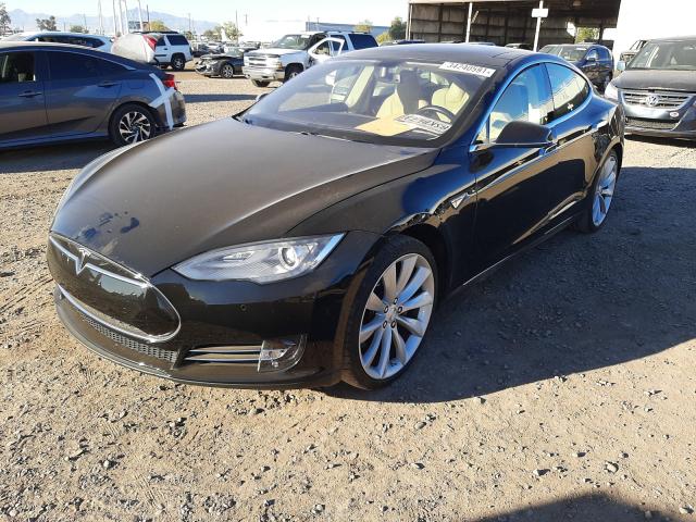 Photo 2 from auction – 2014 TESLA MODEL S with VIN 5YJSA1H19EFP47596
