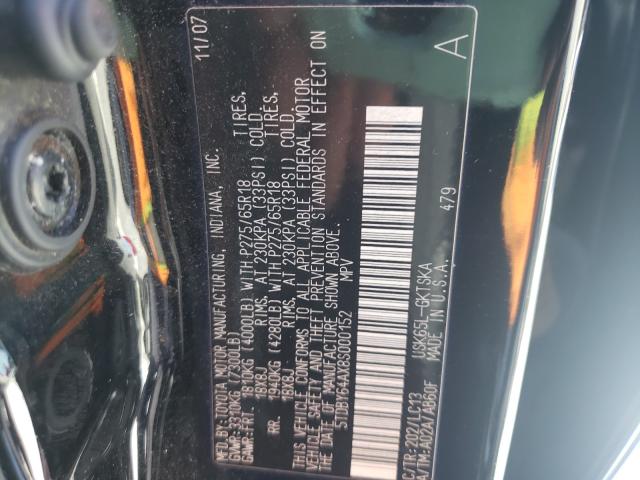 Photo 10 from auction – 2008 TOYOTA SEQUOIA SR with VIN 5TDBY64AX8S000152