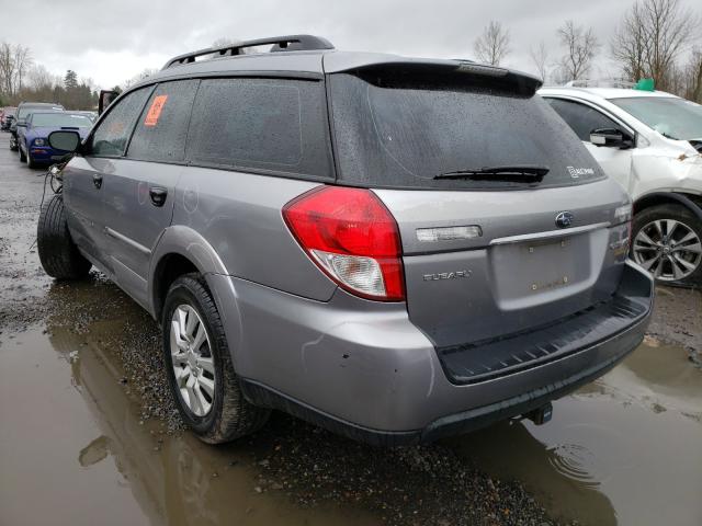 Photo 3 from auction – 2008 SUBARU OUTBACK with VIN 4S4BP60C987352672