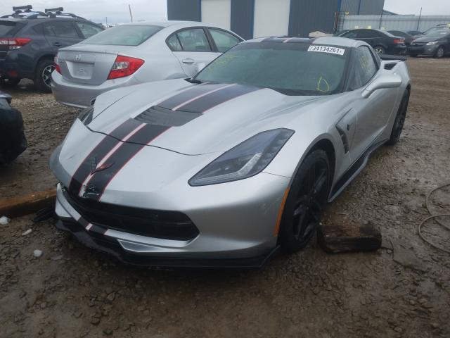 Photo 2 from auction – 2017 CHEVROLET CORVETTE S with VIN 1G1YK2D72H5114136
