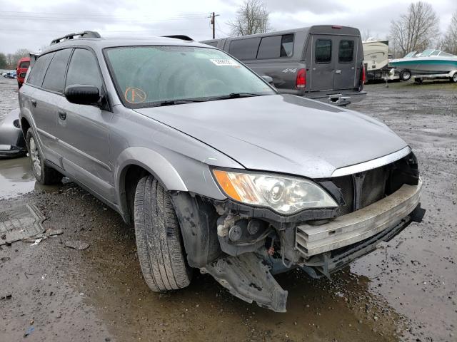 SUBARU OUTBACK 2008 with VIN 4S4BP60C987352672 - Photo from auction