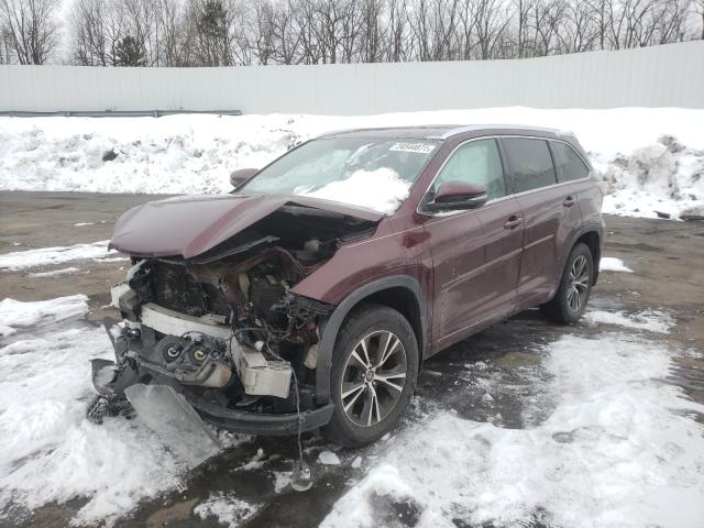 Photo 2 from auction – 2016 TOYOTA HIGHLANDER with VIN 5TDJKRFH7GS354685