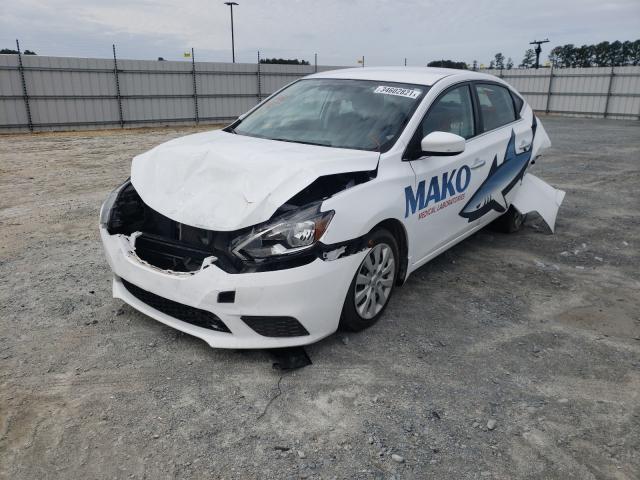 Photo 2 from auction – 2017 NISSAN SENTRA S with VIN 3N1AB7AP0HY388029