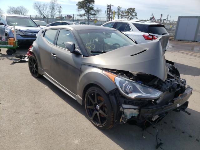 HYUNDAI VELOSTER T 2014 with VIN KMHTC6AE6EU197737 - Photo from auction