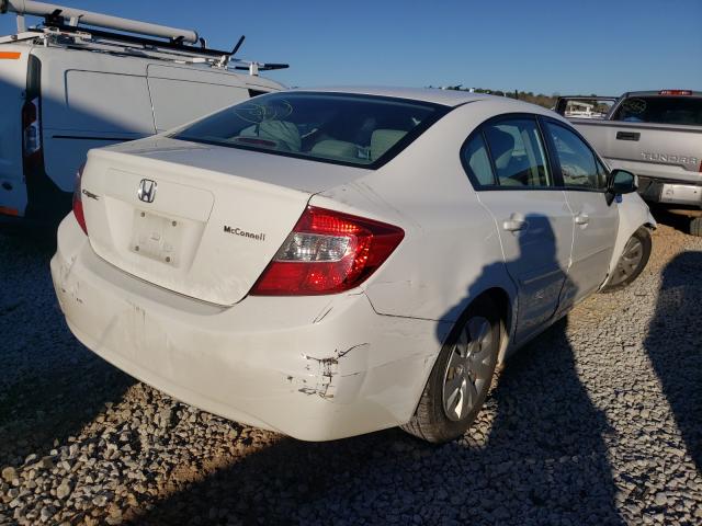 Photo 4 from auction – 2012 HONDA CIVIC LX with VIN 19XFB2F58CE074460