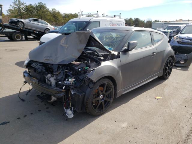 Photo 2 from auction – 2014 HYUNDAI VELOSTER T with VIN KMHTC6AE6EU197737