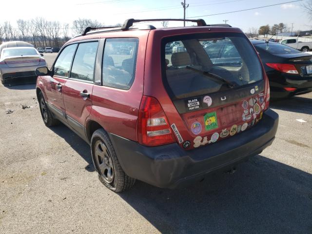 Photo 3 from auction – 2003 SUBARU FORESTER 2 with VIN JF1SG63653H750464