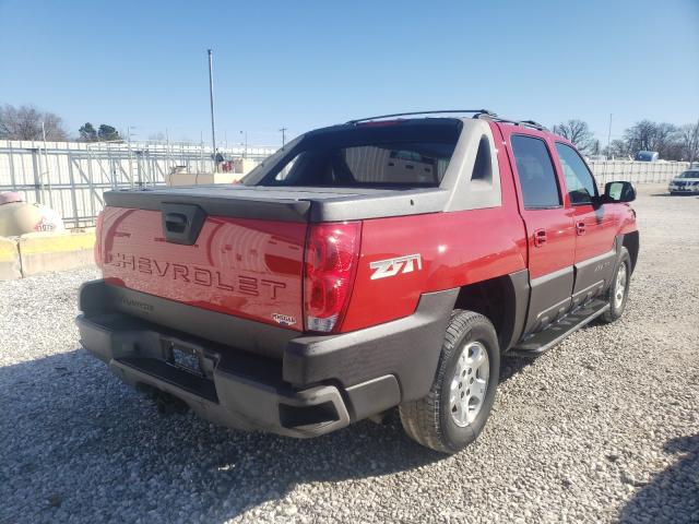 Photo 4 from auction – 2004 CHEVROLET AVALANCHE with VIN 3GNEK12T94G219514