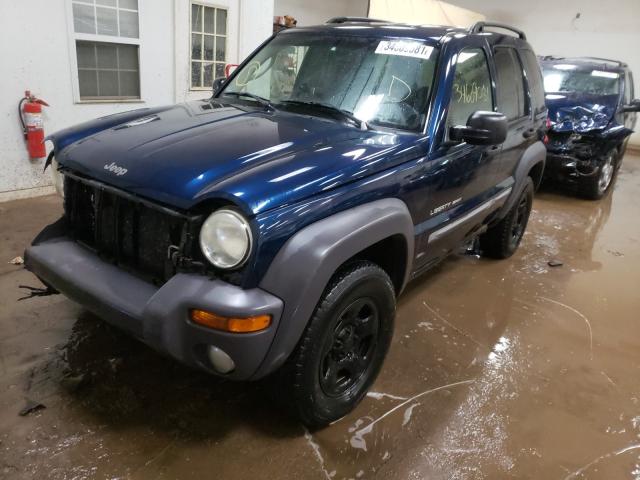 Photo 2 from auction – 2003 JEEP LIBERTY SP with VIN 1J4GL48K13W538172