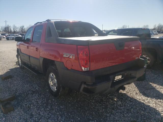 Photo 3 from auction – 2004 CHEVROLET AVALANCHE with VIN 3GNEK12T94G219514