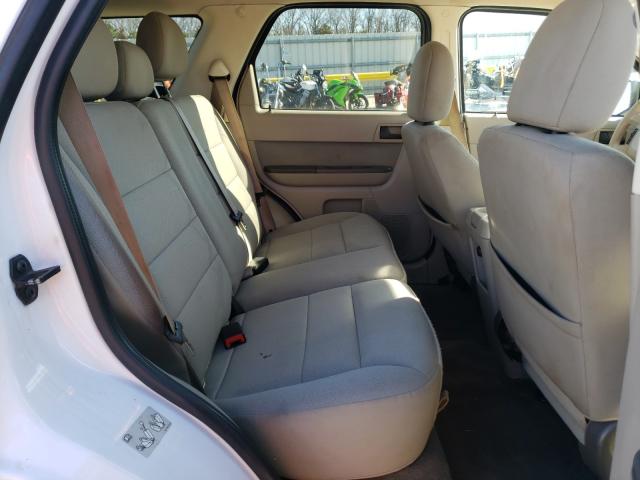 Photo 6 from auction – 2010 FORD ESCAPE XLT with VIN 1FMCU9DG3AKC23101