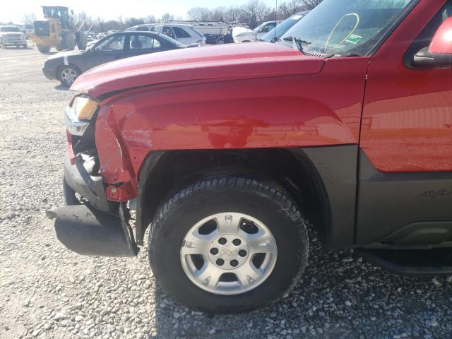 Photo 9 from auction – 2004 CHEVROLET AVALANCHE with VIN 3GNEK12T94G219514
