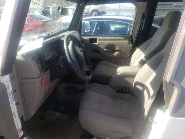 Photo 5 from auction – 2003 JEEP WRANGLER X with VIN 1J4FA39S03P303508