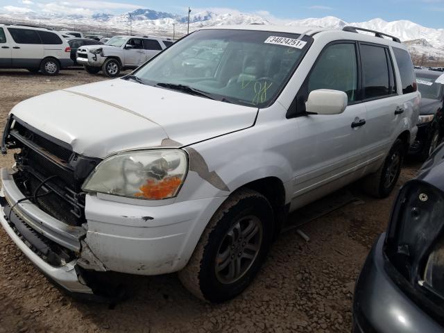 Photo 2 from auction – 2003 HONDA PILOT EXL with VIN 2HKYF18563H573077