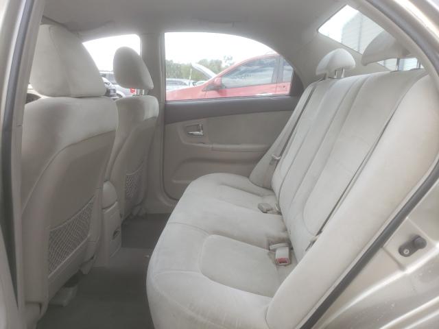 Photo 6 from auction – 2007 KIA SPECTRA EX with VIN KNAFE121X75456590