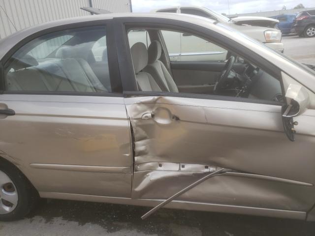 Photo 9 from auction – 2007 KIA SPECTRA EX with VIN KNAFE121X75456590