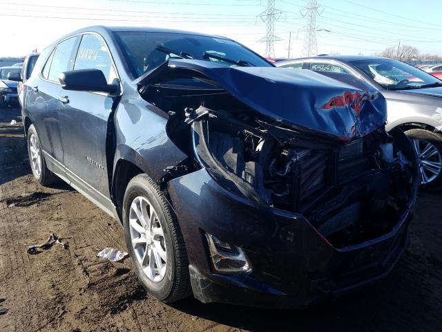 CHEVROLET EQUINOX LS 2018 with VIN 3GNAXHEV8JS503683 - Photo from auction