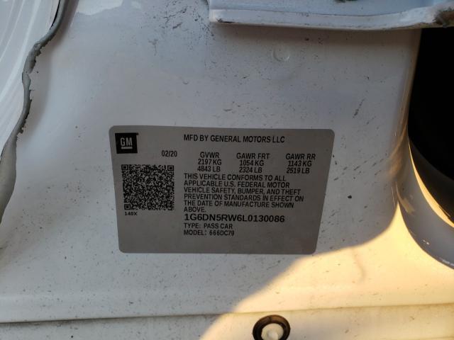 Photo 10 from auction – 2020 CADILLAC CT5 PREMIU with VIN 1G6DN5RW6L0130086