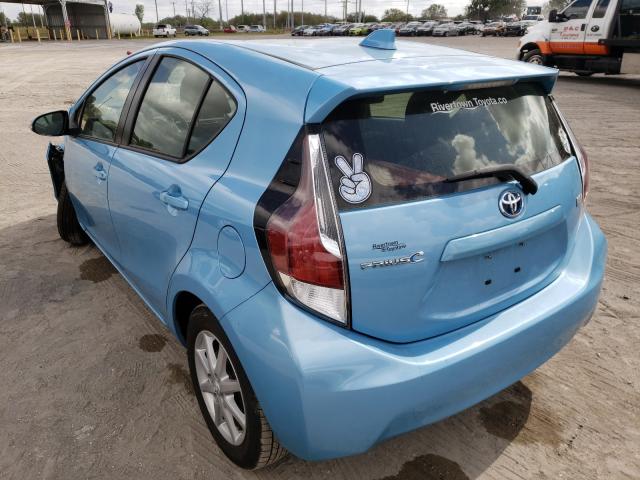 Photo 3 from auction – 2016 TOYOTA PRIUS C with VIN JTDKDTB32G1590387