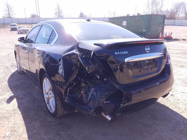 Photo 3 from auction – 2009 NISSAN MAXIMA S with VIN 1N4AA51EX9C813436