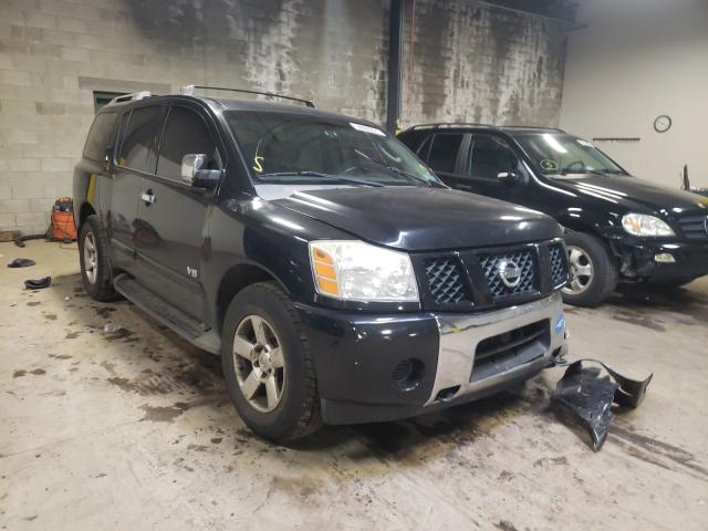 NISSAN ARMADA SE 2007 with VIN 5N1AA08C27N714012 - Photo from auction