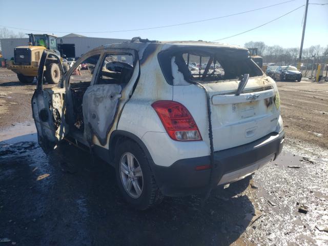 Photo 3 from auction – 2016 CHEVROLET TRAX 1LT with VIN KL7CJLSB4GB719015