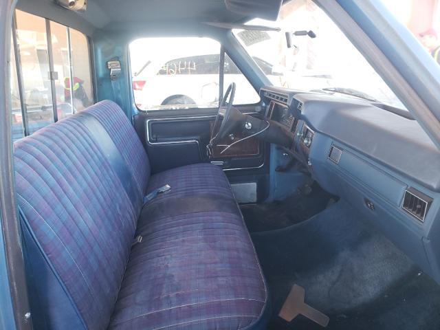 Photo 5 from auction – 1984 FORD F150 with VIN 1FTCF15H6EKA58710