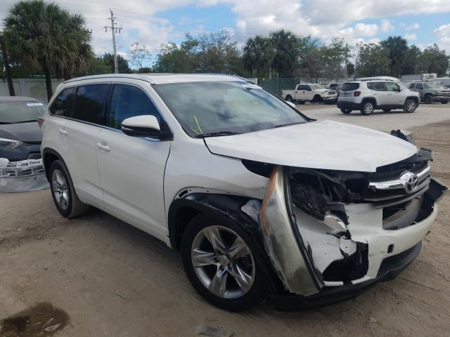 TOYOTA HIGHLANDER 2015 with VIN 5TDYKRFH5FS112569 - Photo from auction