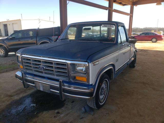 Photo 2 from auction – 1984 FORD F150 with VIN 1FTCF15H6EKA58710