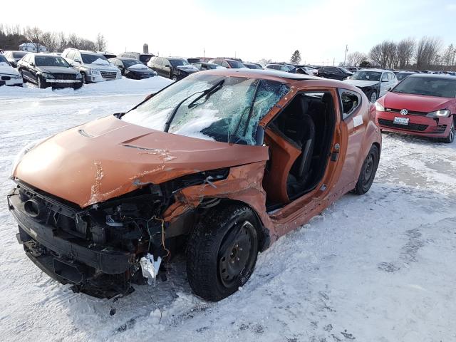 Photo 2 from auction – 2014 HYUNDAI VELOSTER T with VIN KMHTC6AE1EU194065