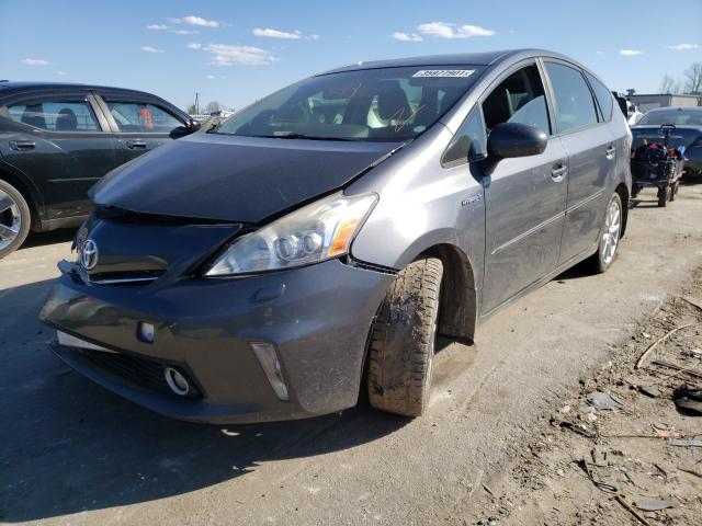 Photo 2 from auction – 2014 TOYOTA PRIUS V with VIN JTDZN3EUXE3291389