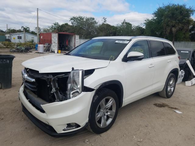 Photo 2 from auction – 2015 TOYOTA HIGHLANDER with VIN 5TDYKRFH5FS112569