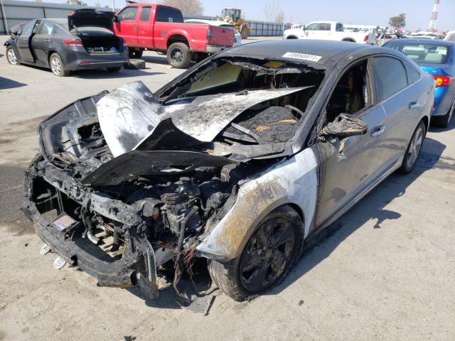 Photo 2 from auction – 2016 HYUNDAI SONATA HYB with VIN KMHE34L15GA021578