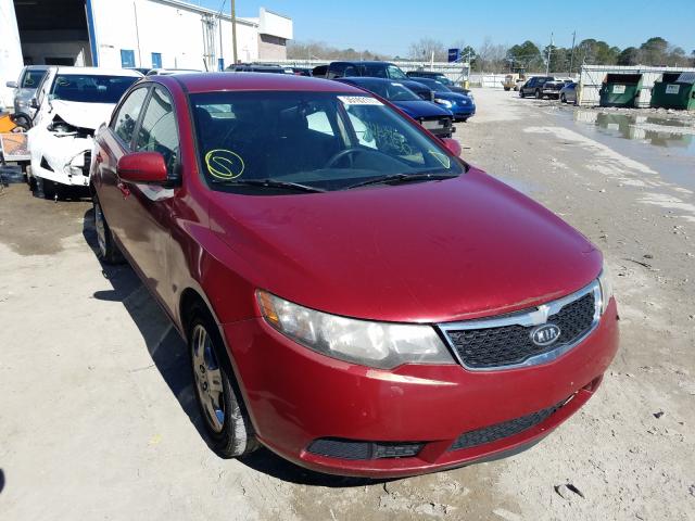 KIA FORTE EX 2011 with VIN KNAFU4A25B5461171 - Photo from auction