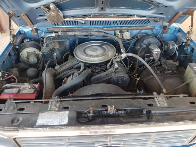 Photo 7 from auction – 1984 FORD F150 with VIN 1FTCF15H6EKA58710