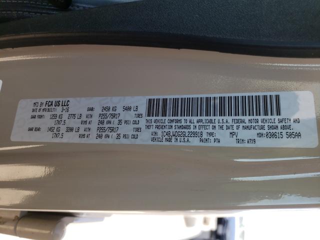 Photo 10 from auction – 2016 JEEP WRANGLER U with VIN 1C4BJWDG2GL229918