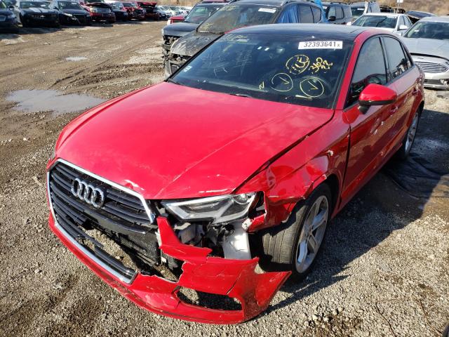 Photo 2 from auction – 2017 AUDI A3 PREMIUM with VIN WAUAUGFF4H1025662