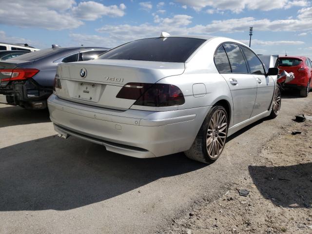 Photo 4 from auction – 2007 BMW 750I with VIN WBAHL83587DT07867