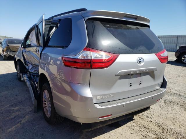 Photo 3 from auction – 2017 TOYOTA SIENNA XLE with VIN 5TDYZ3DC4HS886170