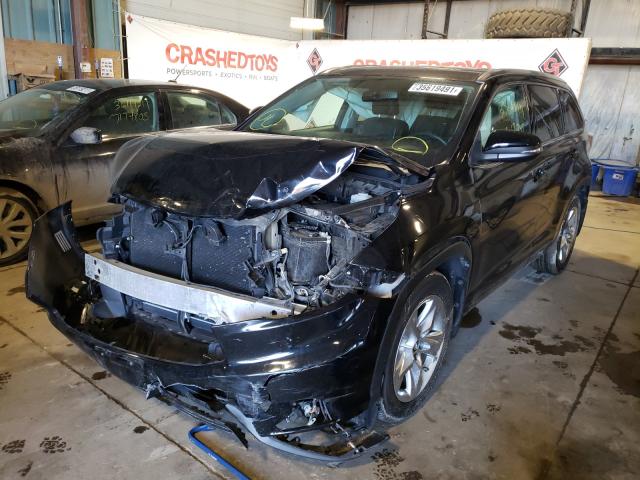 Photo 2 from auction – 2016 TOYOTA HIGHLANDER with VIN 5TDDKRFH7GS289527