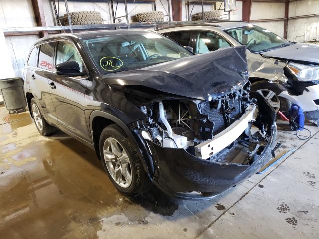 TOYOTA HIGHLANDER 2016 with VIN 5TDDKRFH7GS289527 - Photo from auction