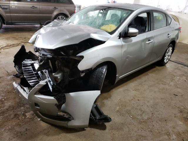 Photo 2 from auction – 2014 NISSAN SENTRA S with VIN 3N1AB7AP2EY231792