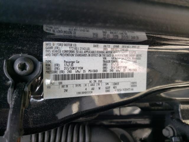 Photo 10 from auction – 2013 FORD FOCUS with VIN 1FADP3K23DL305855