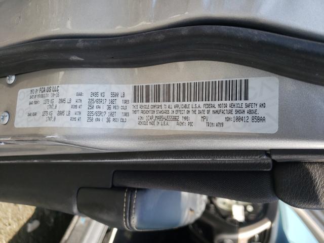 Photo 10 from auction – 2017 JEEP CHEROKEE S with VIN 1C4PJMAB5HW555862