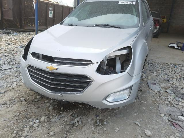 Photo 9 from auction – 2017 CHEVROLET EQUINOX LT with VIN 2GNALCEK7H6269968