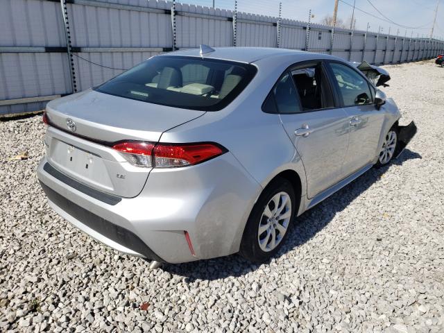 Photo 4 from auction – 2020 TOYOTA COROLLA LE with VIN JTDEPRAE4LJ053525