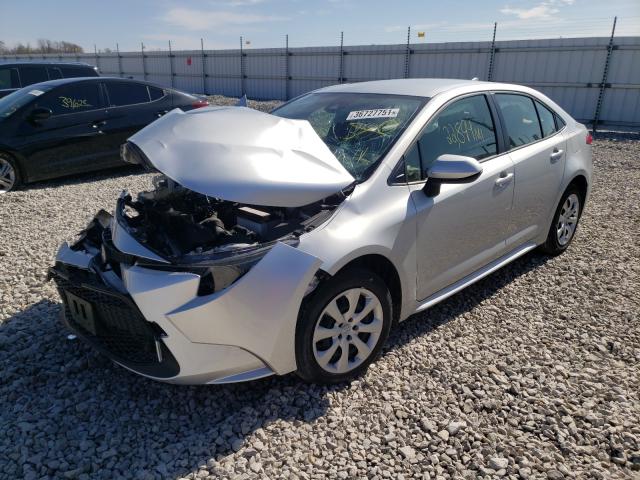 Photo 2 from auction – 2020 TOYOTA COROLLA LE with VIN JTDEPRAE4LJ053525