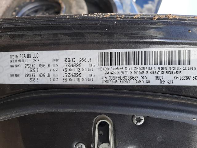 Photo 10 from auction – 2016 RAM 2500 LARAM with VIN 3C6UR5NL0GG280507