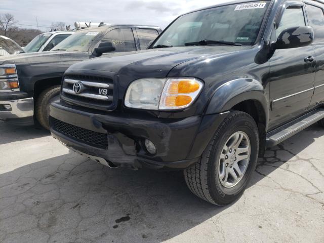 Photo 9 from auction – 2004 TOYOTA SEQUOIA LI with VIN 5TDZT38A44S211671