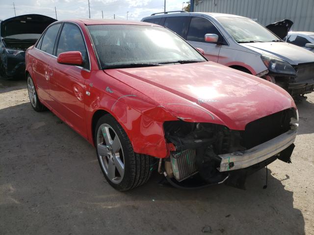 AUDI A4 S-LINE 2008 with VIN WAUBF78E18A143395 - Photo from auction